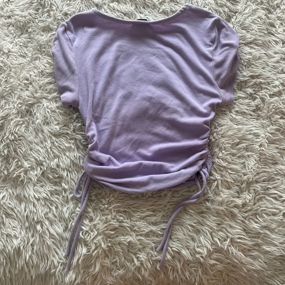 Princess Polly Purple Tie Shirt - Picture 4 of 4